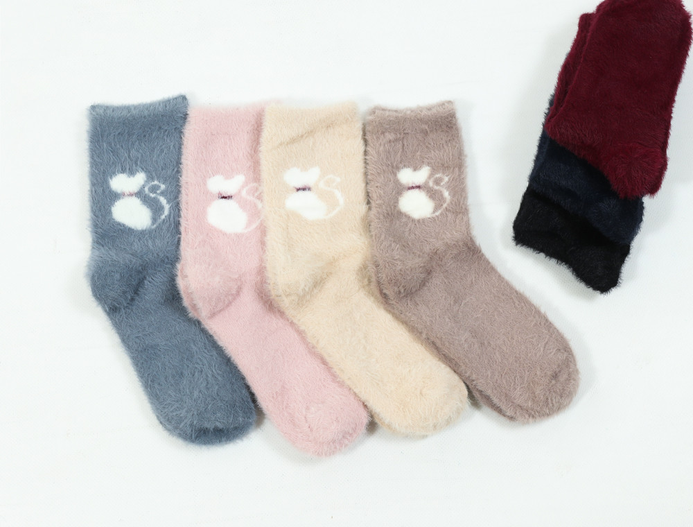 Термоноски Золото норка шерсть (37-41) №C506