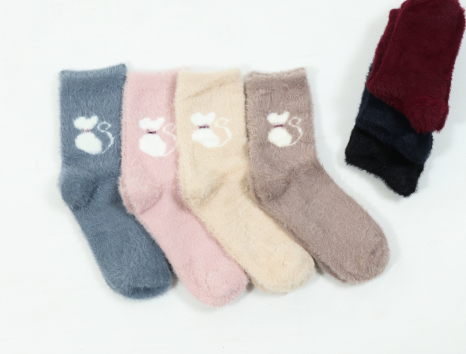 Термоноски Золото норка шерсть (37-41) №C506