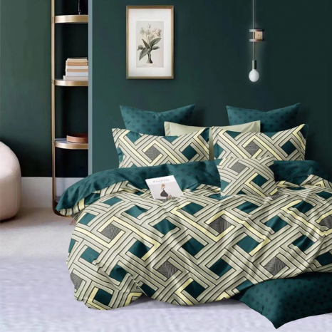 Тканина для постільної білизни Бязь "Gold" Lux GL5022 (A+B) - (50м+50м)