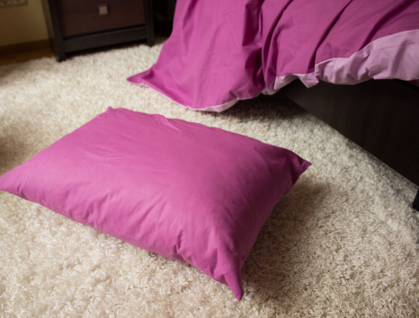 Полуторний набір однотонної постільної білизни 150*220 із Бязі "Gold" №15758AB Черешенька™