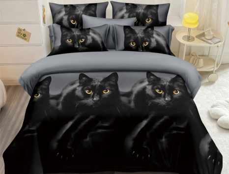 Двоспальний набір постільної білизни 180*220 із полікотону №204650 Черешенька™