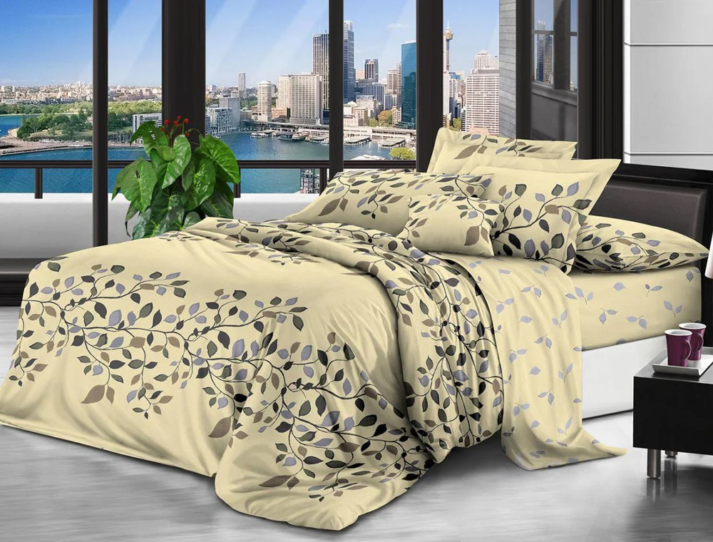 Тканина для постільної білизни Сатин XHYR-1222 (A+B) - (50м+50м)