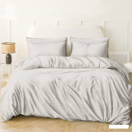 Тканина для постільної білизни Бязь "Gold" Lux з ромбами GL168romb (50м)