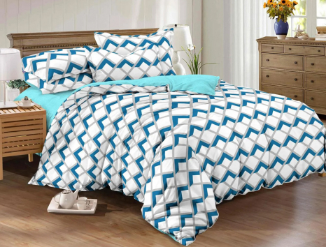 Тканина для постільної білизни Сатин S38-5 (A+B) - (60м+60м)