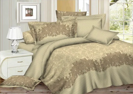 Ткань для постельного белья Сатин S18398 (50м)