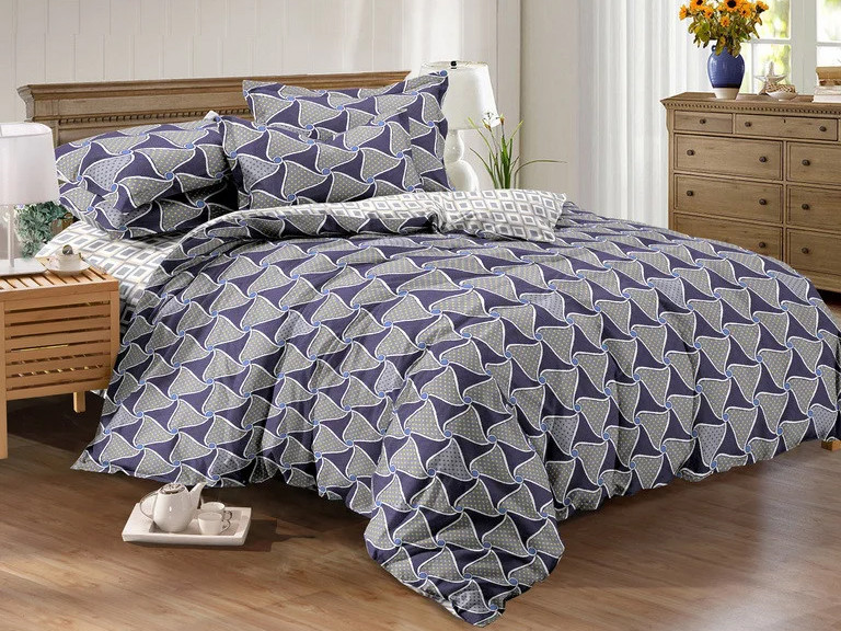 Ткань для постельного белья Сатин S32-8 (A+B) - (60м+60м)