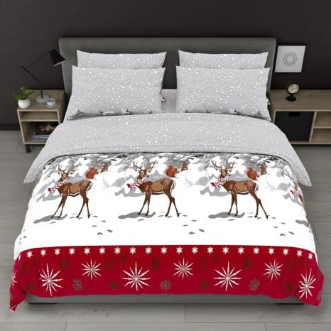 Семейный набор хлопкового постельного белья из Бязи "Gold" №157970 Черешенка™