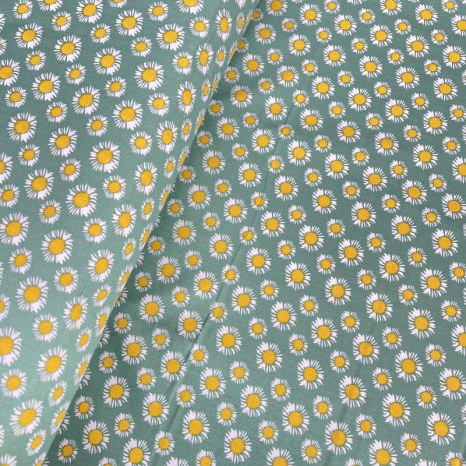 Тканина для постільної білизни Бязь "Gold" Lux GL3709green