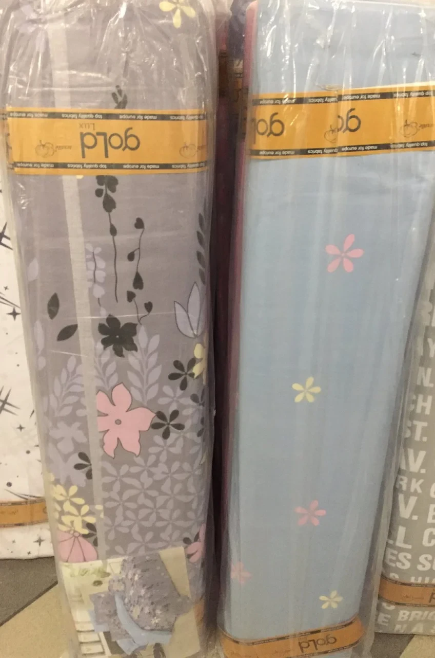 Тканина для постільної білизни Бязь "Gold" Lux GL3985 (A+B) - (50м+50м)