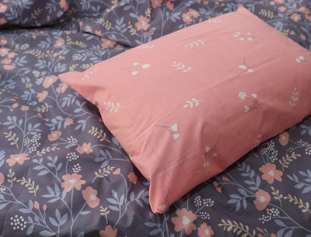 Сімейний набір постільної білизни із Бязі "Gold" №15587AB Черешенка™