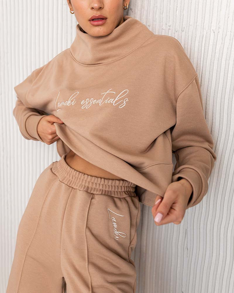 Жіночий костюм зі штанами палаццо (Розмір S) рожевий №215_0020