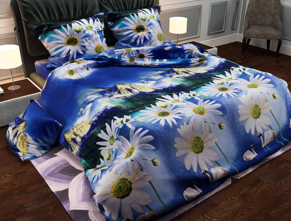 Полуторный набор постельного белья 150*220 из Бязи "Gold" №154265 Черешенка™