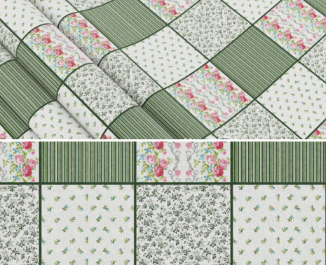 Тканина для постільної білизни Бязь "Gold" Lux GL7950