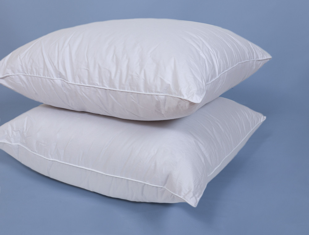 Подушка тік/лебединий пух 70*70