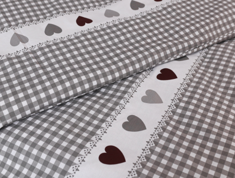 Полуторный набор постельного белья 150*220 из Бязи "Gold" №158184 Черешенка™