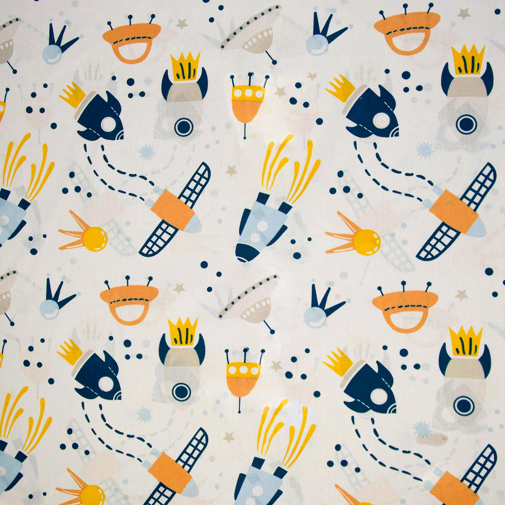 Ткань для постельного белья Бязь "Gold" Lux детская GLB4704