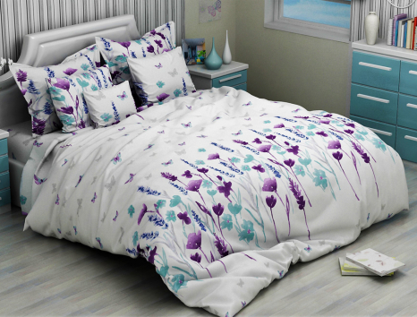 Ткань для постельного белья Бязь "Gold" Lux GL3023