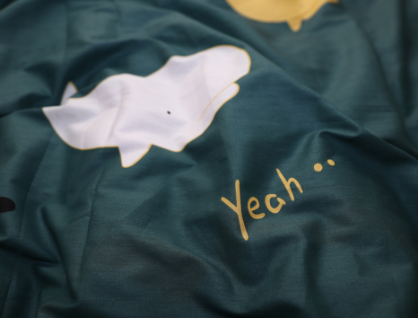 Евро макси набор постельного белья 200*220 из Сатина №067AB Черешенка™