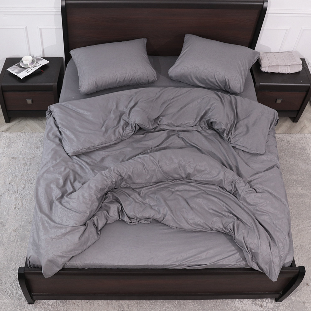 Полуторний набір постільної білизни 150*220 із мікрофібри №201715 Черешенка™