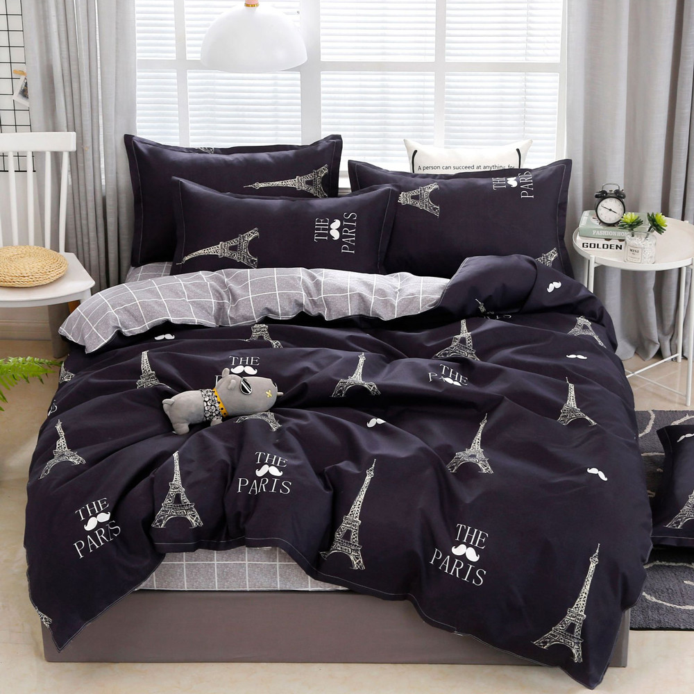 Полуторний набір постільної білизни 150*220 із Бязі "Gold" №151569AB Черешенка™