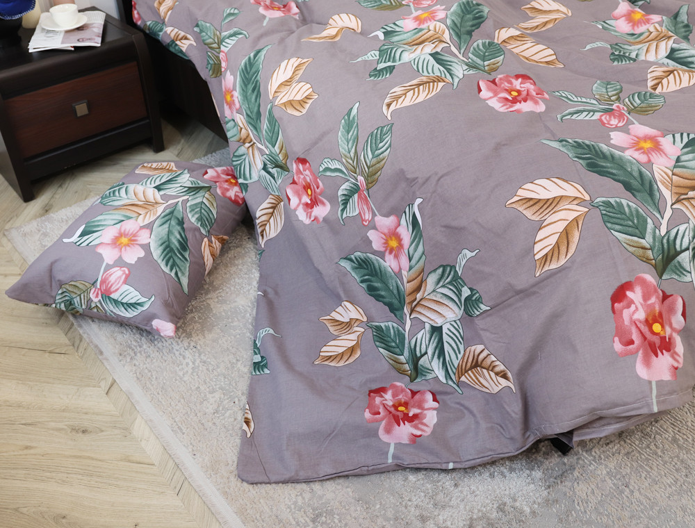 Двоспальний набір постільної білизни 180*220 із Бязі "Gold" №151544 Черешенка™