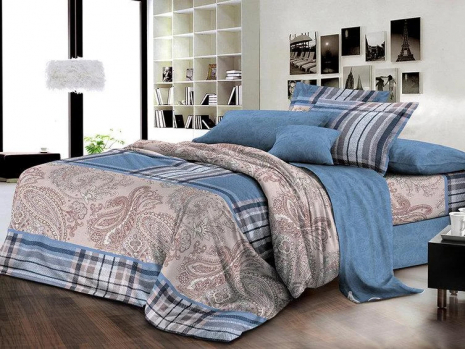 Тканина для постільної білизни Ранфорс R-2F4030A (60м)