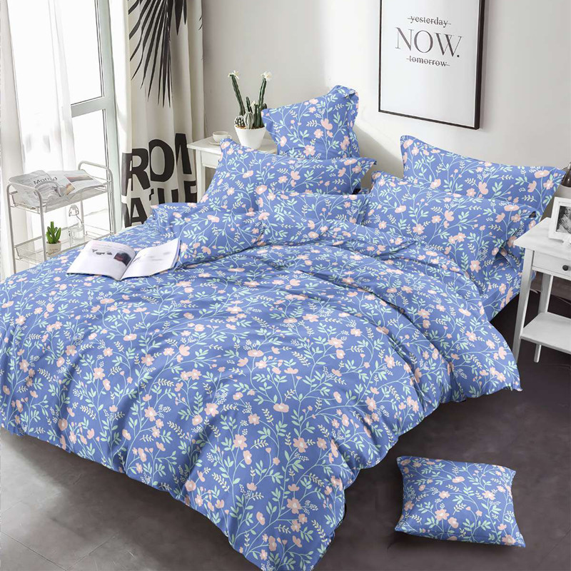 Тканина для постільної білизни Бязь "Gold" Lux GL3642blue
