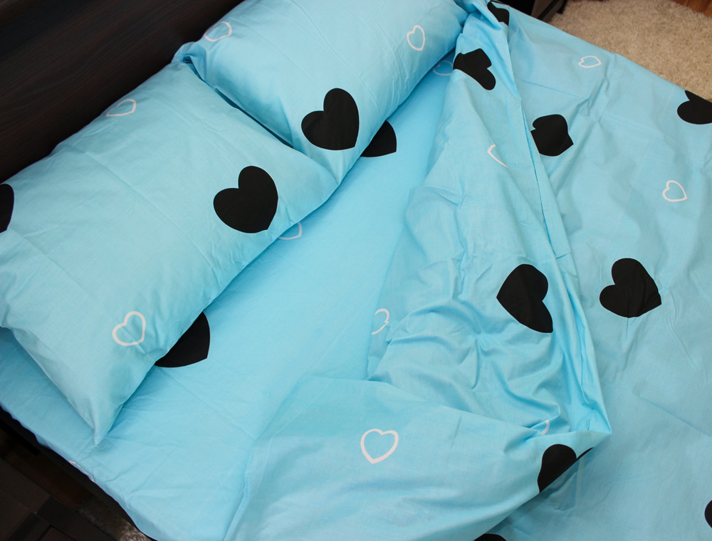 Євро-максі набір постільної білизни 200*220 із Бязі "Gold" №1574344 Черешенка™