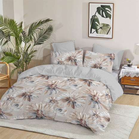 Ткань для постельного белья Бязь "Gold" Lux GL50656 (A+B) - (50м+50м)