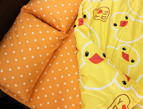 Дитячий комплект з Бязі "Gold" №16167AB Черешенка™