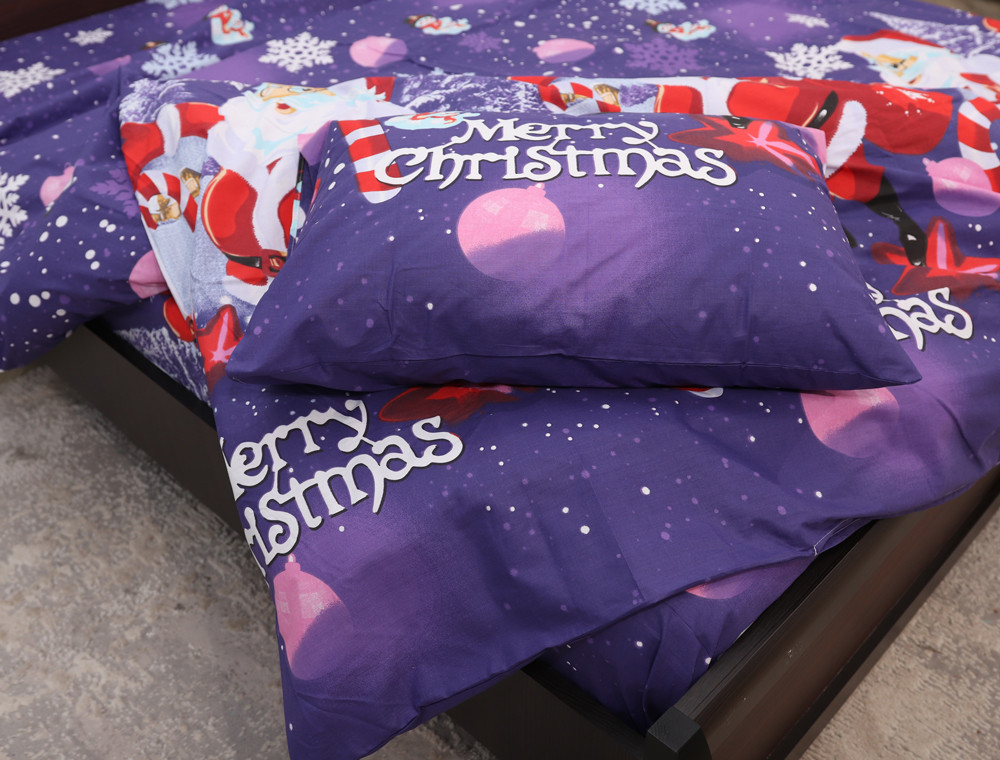 Двоспальний набір постільної білизни 180*220 із Бязі "Gold" №153476 Черешенка™