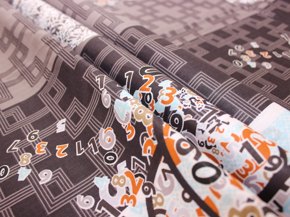 Полуторний набір постільної білизни 150*220 із Бязі "Gold" №154089 Черешенка™