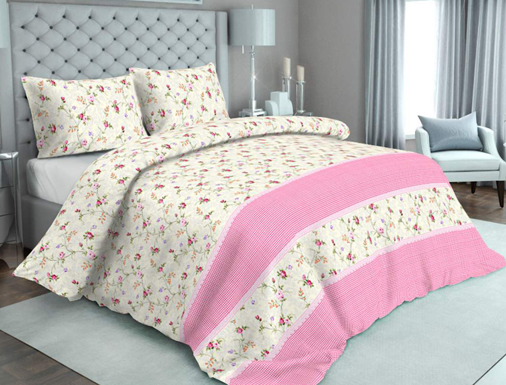 Ткань для постельного белья Бязь "Gold" Lux "Маленький цвет" GL2097