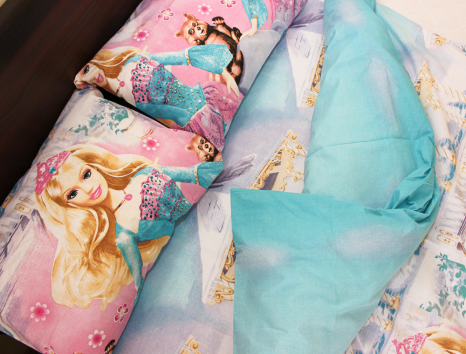 Полуторный набор постельного белья 150*220 из Бязи "Gold" №164181 Черешенка™