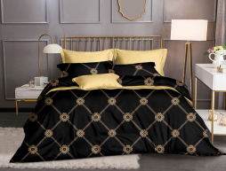 Сімейний набір постільної білизни із Сатину №106AB Черешенка™