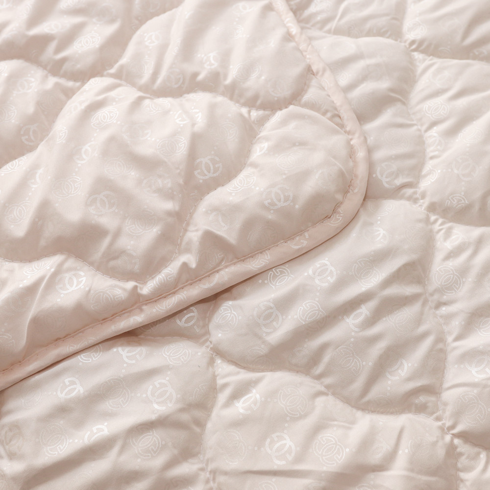 Двоспальна літня ковдра мікрофібра/холофайбер №41131