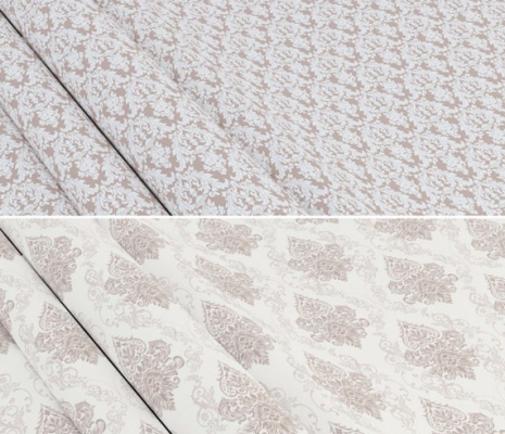 Тканина для постільної білизни Ранфорс R-332-2 (A+B) - (50м+50м)