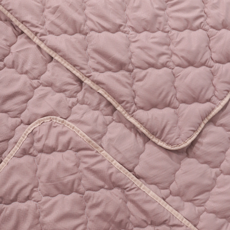 Полуторна літня ковдра мікрофібра/холофайбер №41138