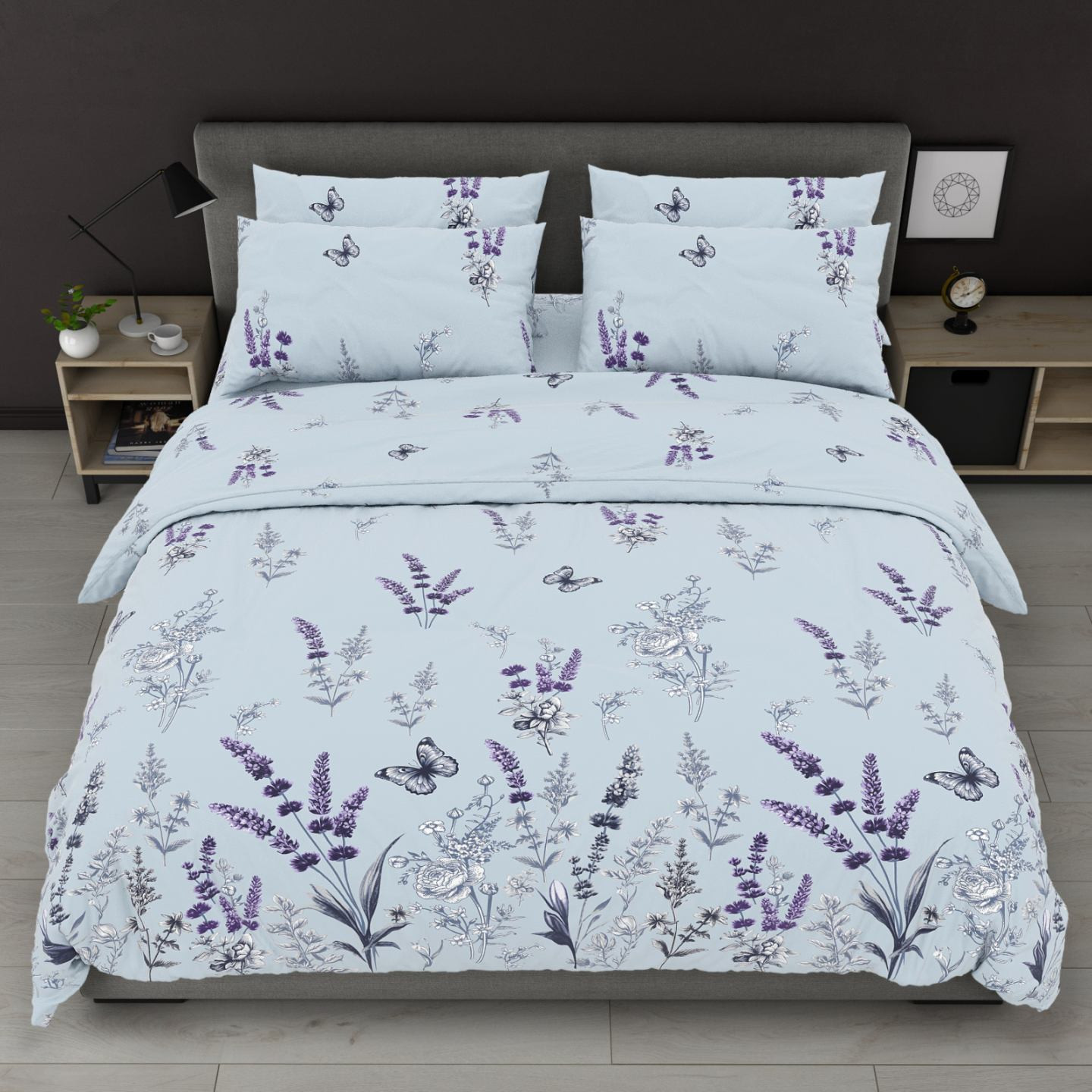 Тканина для постільної білизни Бязь "Gold" Lux GL8307