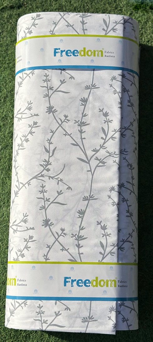 Ткань для постельного белья Ранфорс R-11-49grey (30м)