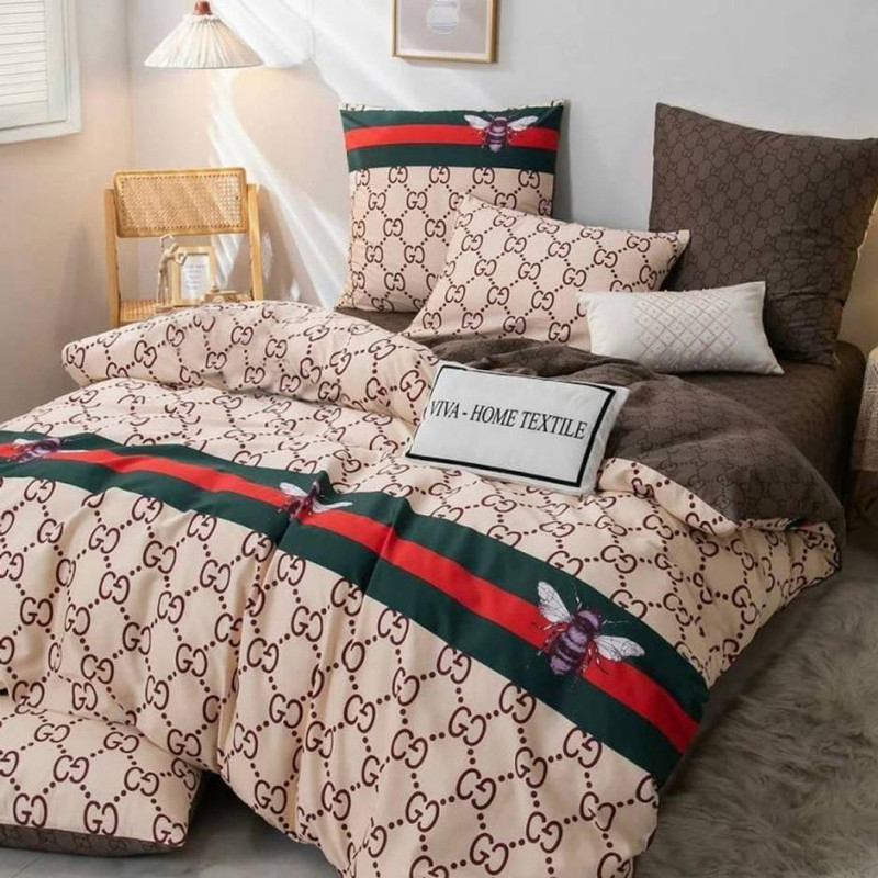 Тканина для постільної білизни Бязь "Gold" Lux GL1817 (A+B) - (50м+50м)