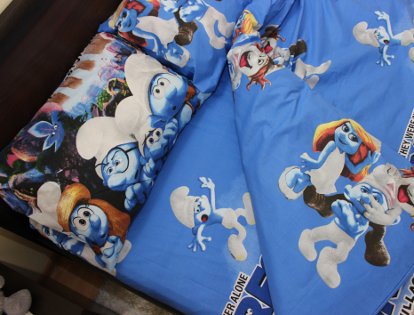 Дитячий комплект з Бязі "Gold" №164317 Черешенка™