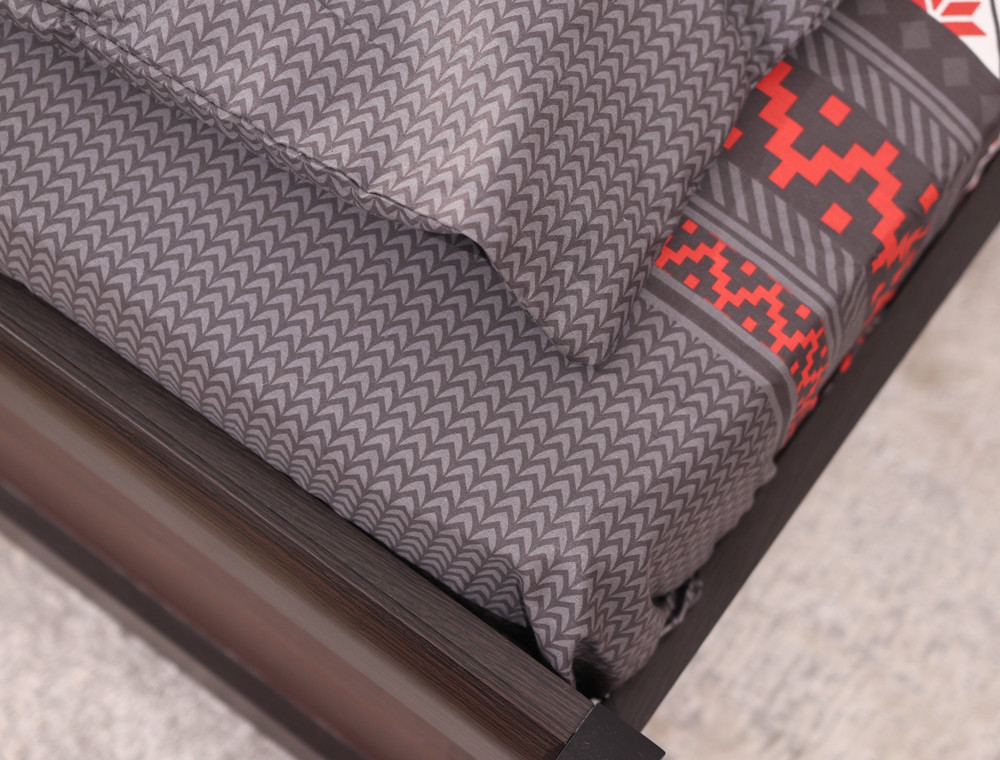 Полуторный набор постельного белья 150*220 из Сатина №484637  Черешенка™