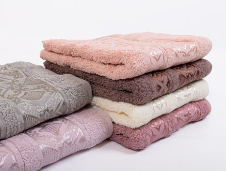 Комплект махровых полотенец CESTEPE FALFA (90*50)