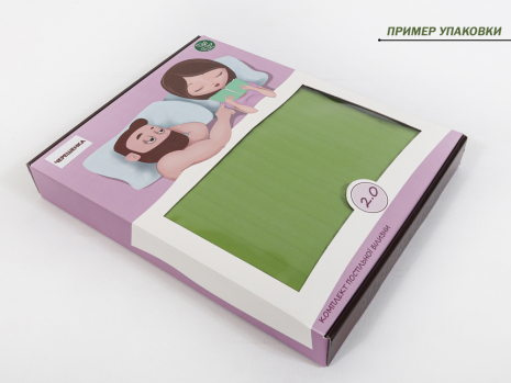 Двоспальний набір постільної білизни 180*220 зі Страйп Сатину №50344 Черешенка™