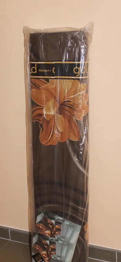 Ткань для постельного белья Бязь "Gold" Lux "Цветочный принт (стилизированный, абстрактный)" GL338