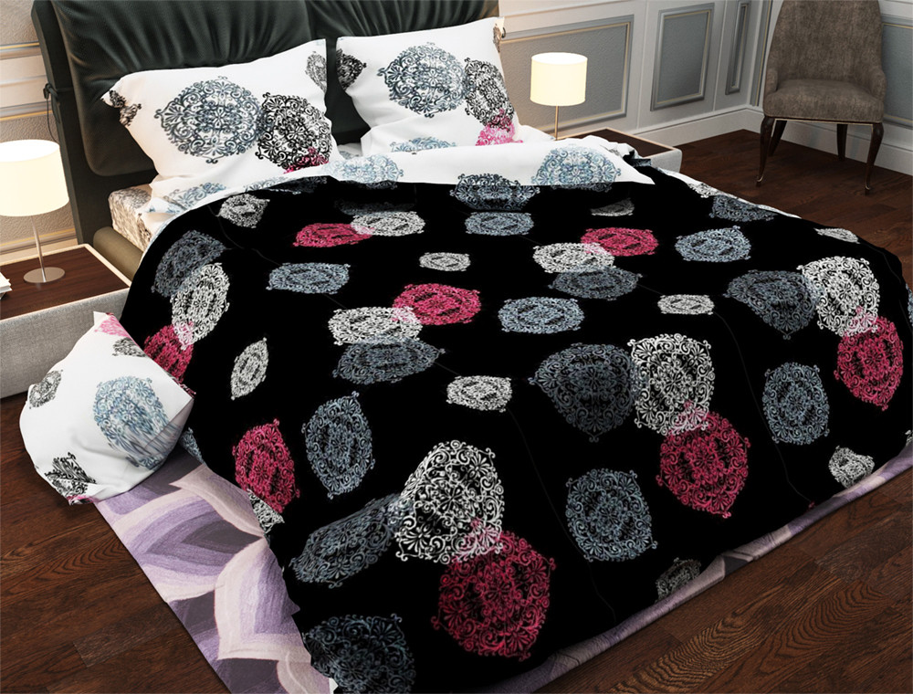 Тканина для постільної білизни Бязь "Gold" Lux GL057 (A+B) - (50м+50м)