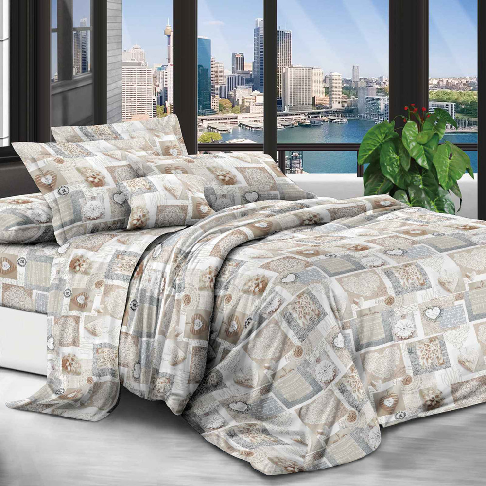 Ткань для постельного белья Полиэстер 75 PL3814-7 (60м)