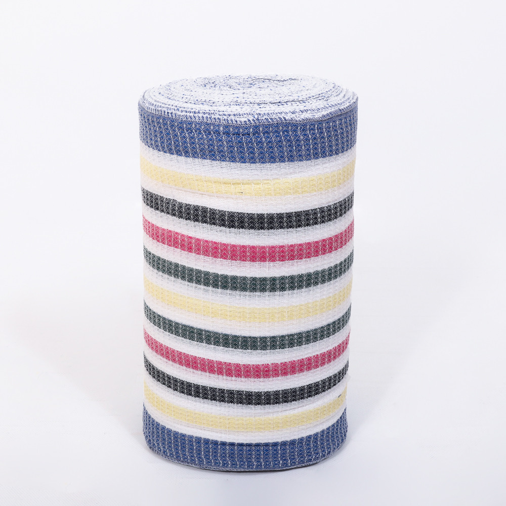 Тканина для рушників на темно-синій основі (50м)