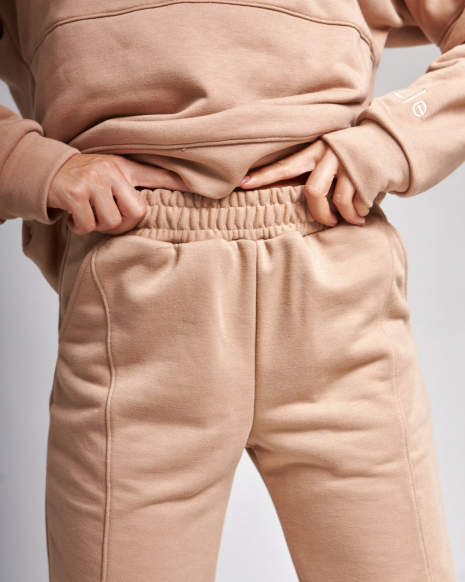 Жіночий спортивний костюм з капюшоном (Розмір S) кемел №20222162